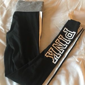 Victoria Secret PINK Fold Over Leggings